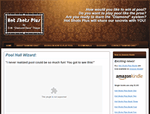 Tablet Screenshot of hotshotsplus.com